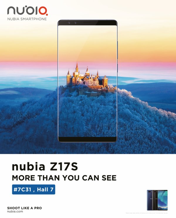 nubia to Announce Three Design Breakthroughs at MWC