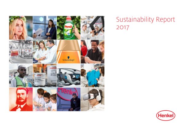 汉高发布2017年可持续发展报告