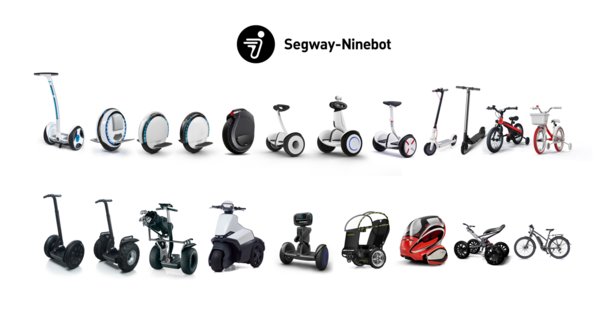 Segway-Ninebot旗下全系产品