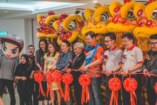 Grand opening ceremony at Suria Sabah, Malaysia