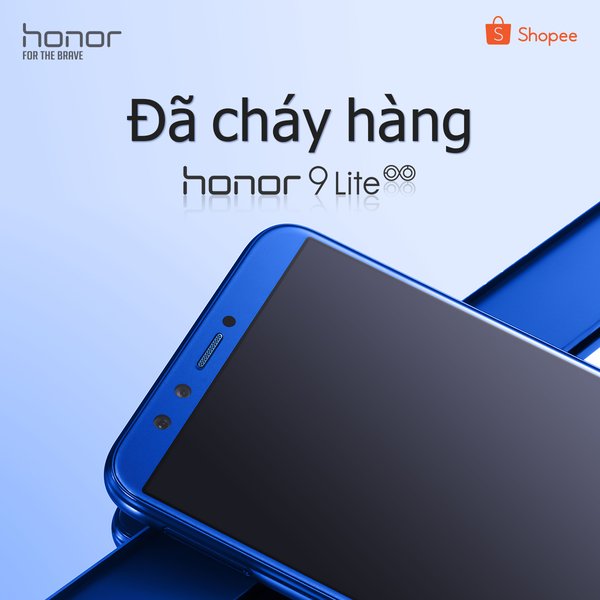 Honor 9 Lite sold out during first flash sale on Shopee