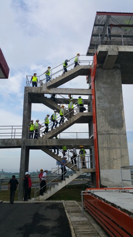 ASIAWATER 2018 organised a Technical Site Visit to the Johor River Barrage and Syarikat Air Johor (SAJ) last March 8, 2018.