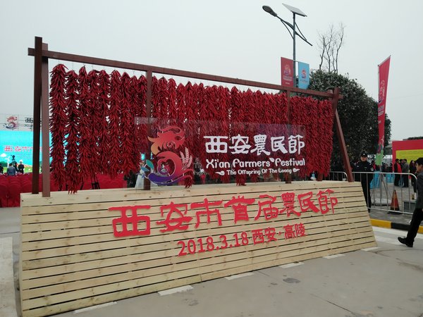 首届西安农民节活动在西安何村拉开序幕。
