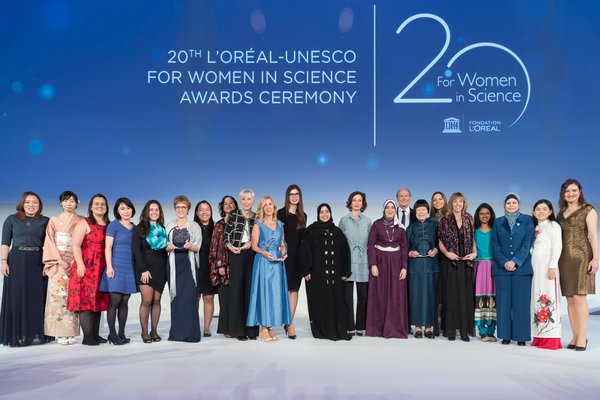 第二十届欧莱雅-联合国教科文组织“世界杰出女科学家奖”颁奖典礼活动照片
