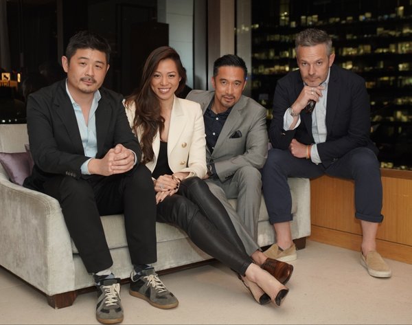 (L-R) Mr. Aric Chen, Curator of Design and Architecture at M+, Ms. Dara Huang, Architect and Founder of Design Haus Liberty, Mr. Ou Baholyodhin, Chief Creative Officer of Sansiri and Mr. Tyler Brule, Editor-in-Chief and Chairman of Monocle and CEO of Winkreative.