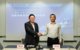 中关村银行创新生态合作部总经理刘拂洋先生与摩贝创始人兼CEO常东亮博士完成签约