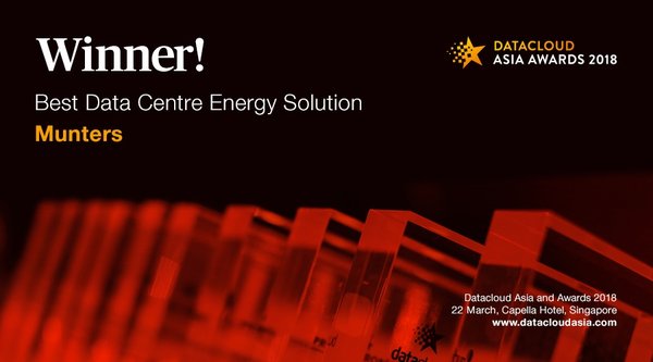 Munters Group Awarded “Best Data Centre Energy Solution”