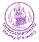 Ministry of Industry, Royal Thai Government logo