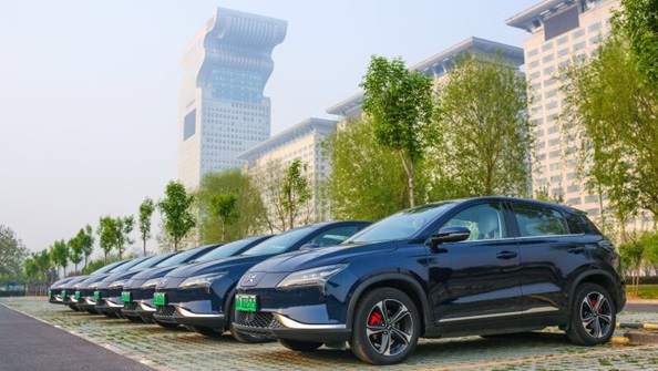 GMIC指定VIP嘉宾用车-小鹏汽车1.0车队进入北京整装待发