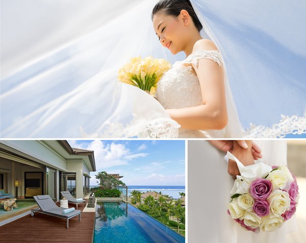 Sky Wedding at The Ritz-Carlton, Bali