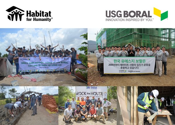 USG Boral and Habitat for Humanity Partnership