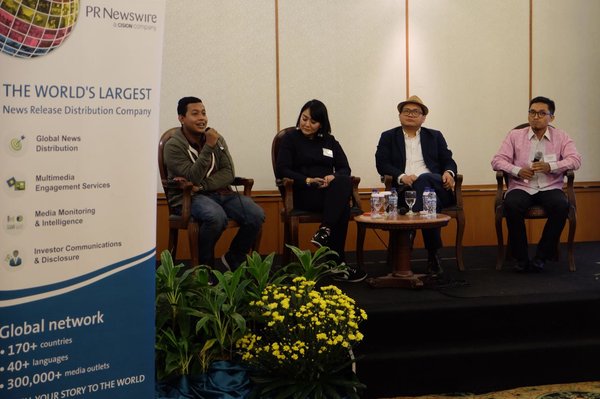 PR Newswire Media Coffee, Jakarta, Mengulas Topik Multimedia Storytelling