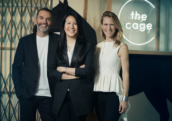 Left: Andrew Massey, Director of Innovation, Lane Crawford, Lead mentor and judge for The Cage; Centre: Jennifer Woo, CEO and Chairman, The Lane Crawford Joyce Group; Right: Cristina Ventura, Chief Catalyst Officer, The Lane Crawford Joyce Group