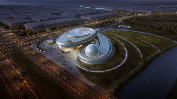 ennead近期中国项目：上海天文馆（预计2020年竣工；主创设计师：托马斯-黄 Thomas Wong）