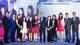 Ms. Janet Poon (6th from left), General Manager - Human Resources of Hang Lung Properties, and the team receive the honor of 