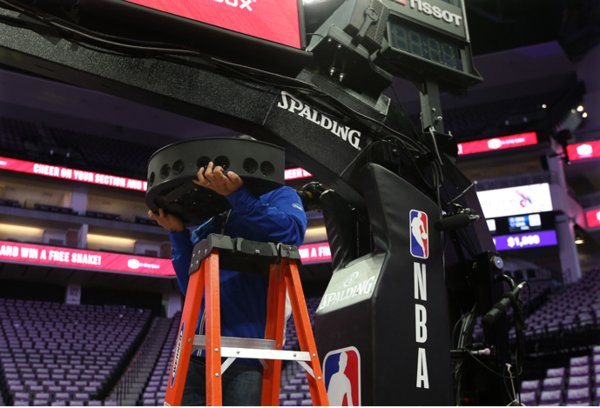 英特尔True VR使用多个全景、立体摄影机吊舱，每个小时最多生成1TB数据，从而生成更自然、逼真的沉浸式NBA比赛直播内容。从在洛杉矶举行的2018年NBA全明星比赛开始，英特尔成为了NBA on TNT的独家VR内容供应商。