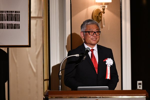 宁德时代CATL日本子公司负责人多田直纯先生出席开业揭牌仪式并致辞