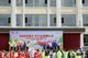 安踏集团、上海真爱梦想公益基金会以及学校的代表共同为安踏梦想中心揭幕