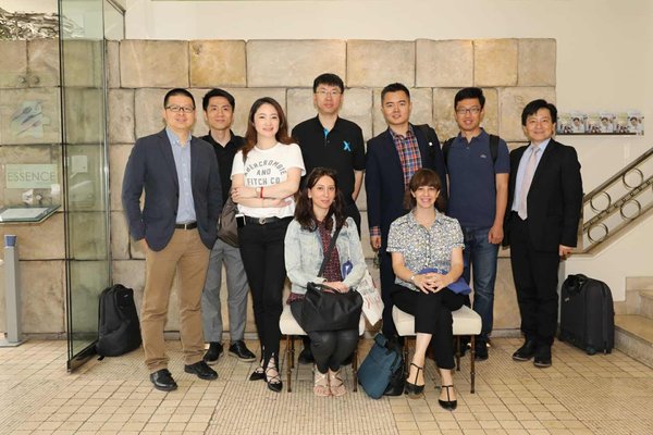 第十二期中国未来领袖计划人工智能企业家代表和西中理事基金会的负责人