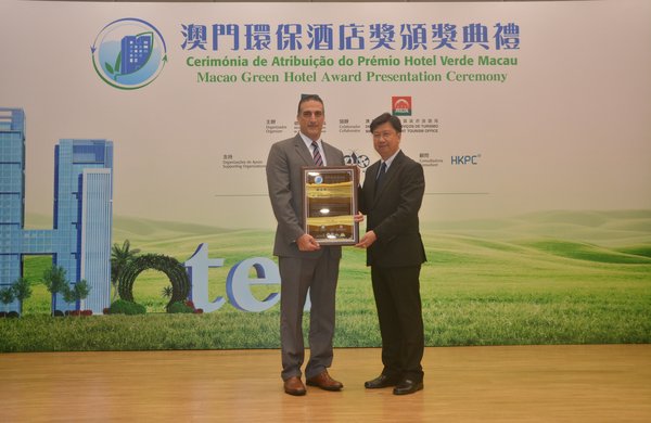 The Venetian Macao has been awarded a Macao Green Hotel Platinum Award, the first and only hotel in Macao to earn the new top designation of platinum, which was introduced in the latest edition of the awards; while five other hotels at Sands China properties maintain Gold designations from previous years’ awards: Sands® Macao; The St. Regis Macao, Cotai Central; Conrad Macao, Cotai Central; Sheraton Grand Macao Hotel, Cotai Central; and Holiday Inn Macao Cotai Central.