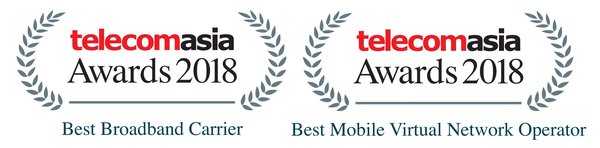 HKBN Wins Dual Awards from Telecom Asia Awards 2018