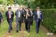 HRH The Duke of York walks to the Italian Sunken Garden