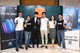 Leaders from honor and Lazada took photos with Thana Chatborirak to celebrate the launch of honor 7A