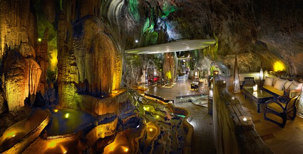 Dine in Jeff's Cellar at The Banjaran - rated one of the most magnificent bars in the world by CNN Greece