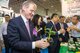 The harvest performance of cruciferous vegetables, watermelons and cherry tomatoes showcased in Taiwan Agricultural Technology Pavilion.