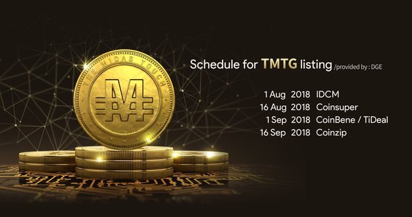 Exchange Listing Schedule for TMTG / DGE