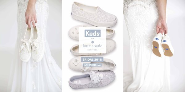 Keds x Kate Spade Bridal系列鞋款
