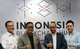 Press Conference for Opening Launch of Indonesia Blockchain Hub. Pictured Yos Ginting, Supervisory Board Indonesia Blockchain Association, Regi Wahyu, Founder & CEO HARA, Dr. Chatib Basri Former Minister of Finance Indonesia, and Jonathan Lee CCO Yello Digital Mobile