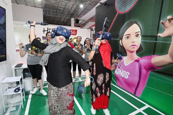 KT’s 5G Zone at the main sports venue in Jakarta, hosted in cooperation with leading Indonesian telecommunications company Telkomsel, provides cutting-edge experience for visitors to the multi-sport event.