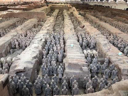 图为秦始皇兵马俑博物馆，图片来自猫途鹰(TripAdvisor)