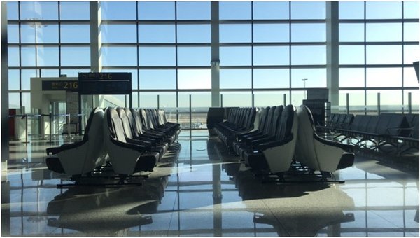 摩摩哒为天津机场打造舒适的候机区