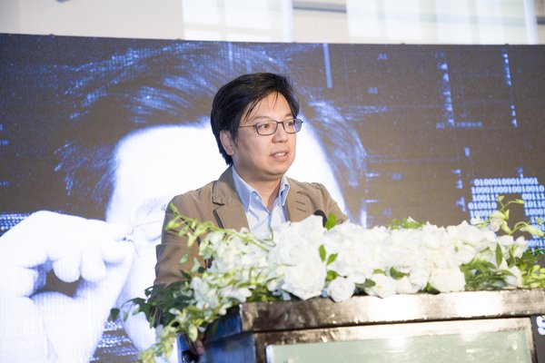 佳通轮胎董事长陈应毅现场发表“AI人工智能”主题演讲