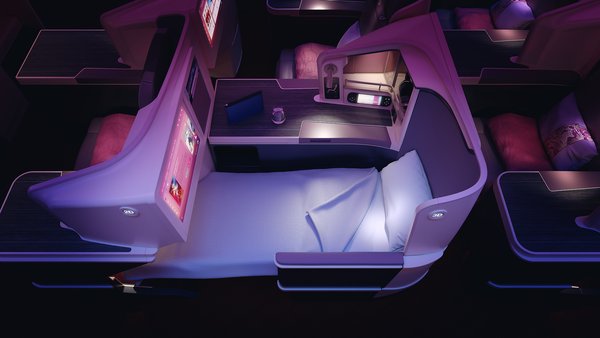 吉祥航空787公务舱将提供宁静而舒适的休息空间