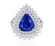 4.14克拉喀什米爾天然無燒藍寶鑽石戒，來自絕礦礦場的稀世藍寶石堪稱傳說。