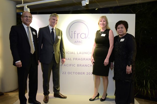 From left to right: Michael Carlos, Chairman, IFRA, David Ellison, Regional Chair, IFRA APAC, Martina Bianchini, President, IFRA, Rohaya Mamat, Regional Director, IFRA APAC