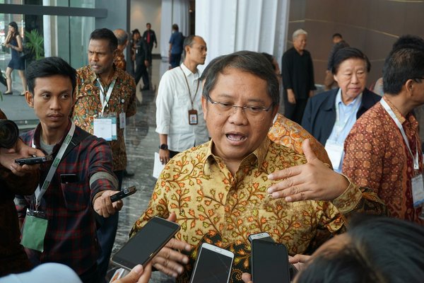 Indonesian Minister of Communication and Information Technology, Rudiantara.