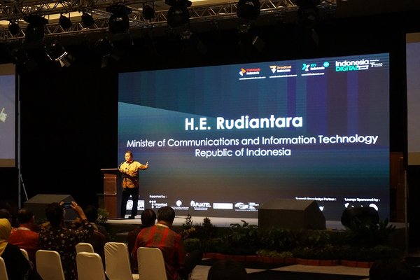 The opening ceremony is held on October 24 2018, attended by Indonesian Minister of Communication and Information Technology, Rudiantara.