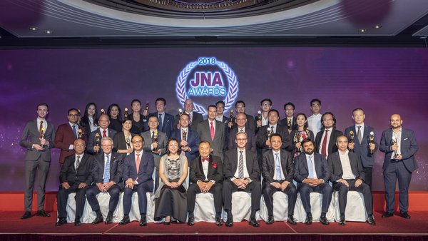 2018年度JNA大獎頒獎典禮暨晚宴已於9月17 日完滿舉行，當晚13個獎項類別共16位得獎者獲得嘉許
