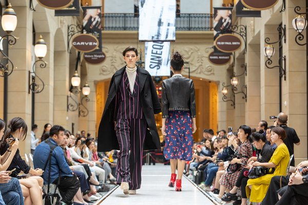 The Parisian Macao's Avenue des Champs-Elysees was transformed into an extended catwalk for Sands Macao Fashion Week, with live shows showcasing the latest looks from a selection of stores.