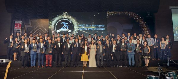 MIFF颁发《忠实参展商荣誉》给在2019年参加MIFF系列25年、15年以上和10年以上的参展商。