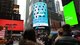 安佳与家乐福联合发布的鲜奶登上纽约时代广场大屏