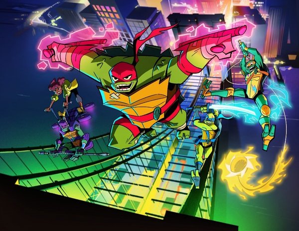 Key art for Rise of the Teenage Mutant Ninja Turtles