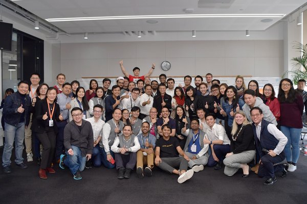 Alibaba Group Executive Chairman Jack Ma with 4th class of eFounders participants