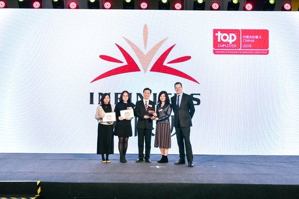 Infinitus awarded Top Employer China for fourth consecutive year