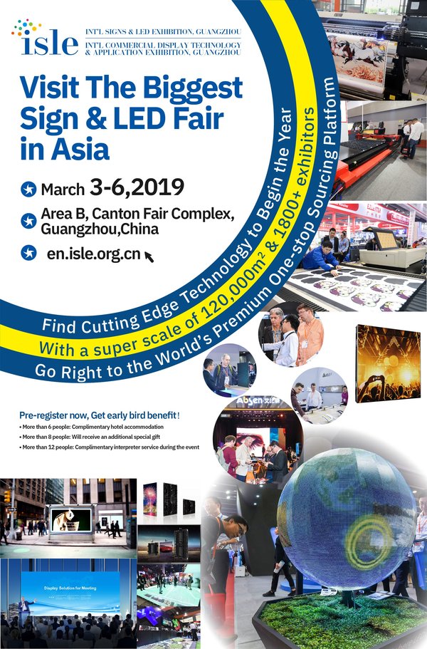 Visit the biggest sign & LED fairs in Asia