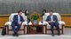 深圳市副市长王立新（右）与英富曼会展集团首席执行官、行政总裁Charlie McCurdy（左）会面